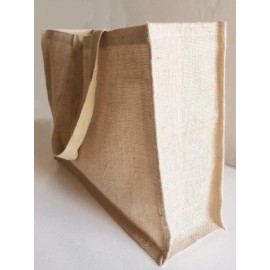 Large Burlap Tote Bag 20" x 13.5" x 6"