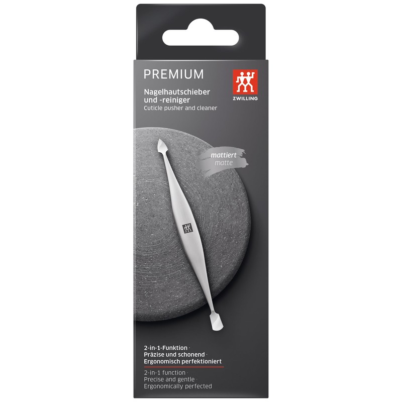 ZWILLING Spingi-cuticole (pulitore per unghie, strumento doppio, adatto per unghie