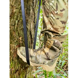 Climbing Stick Aider Tree Stand Steps, Easy-to-use Lightweight Rope Aider for Hunting Safety, Outdoor Climbing, Caving, Canyoning
