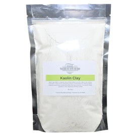 Kaolin clay, 1 Pound soap making supplies, Rich in Minerals and Nutrients Ideal For All Skin Types. Resealable stand-up moisture barrier pouch.