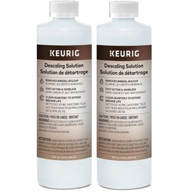Keurig Descaling Solution Brewer Cleaner, Includes 28 oz. Descaling Solution, Compatible with Keurig Classic/1.0 & 2.0 K-Cup Pod Coffee Makers (28 Oz)