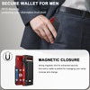 Wallet for Men Wallet with Slim Pop Up Card Holder