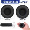 2 Pack Earpads Cushions for Sony Headphone 70MM Replacement Ear