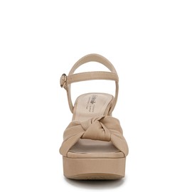 LifeStride Womens August Heeled Sandal Tan 9 W