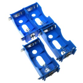 E-outstanding D-Cell Battery Holder 4PCS D Size Battery Holder Box Container with 2Pin Series or Parallel