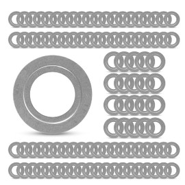 OHLECTRIC OL-42230 Galvanized Steel Reducing Washer - Knockout Reducing Washers - Ensures Secure Connection - Reduce Oversized Openings of Metal Outlet Box - cULus Listed - Trade Size 1 x 1/2 Inches