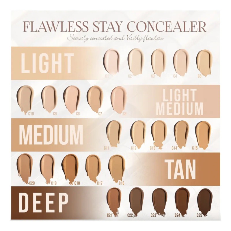 Corrector Rostro Flawless Stay Concealer Beauty Creations®