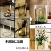 Modest Joy Clear Round Trash Can Simple Durable 19cm x