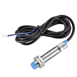 Heschen M12 Inductive Proximity Sensor Switch Non-Shield Type LJ12A3-4-J/DZ Detector 4mm 90-250VAC 400mA Normally Closed(NC) 2 Wire