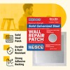 MaxPatch 4 in. x 4 in. Solid Metal Self-Adhesive Wall