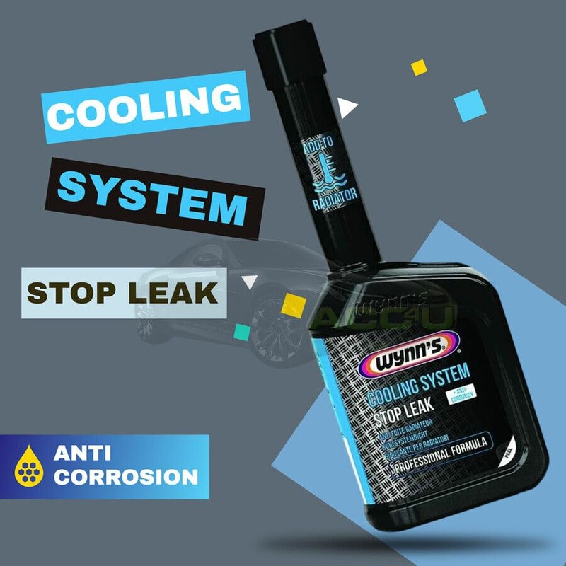 Wynns 2 x 325ml Cooling System Stop Leak for Radiator