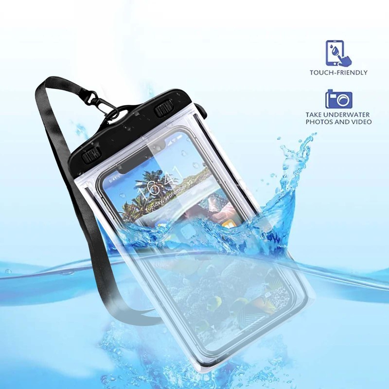 MUNSKT Waterproof Heavy Duty Backpack and Phone Pocket, Foldable Heavy