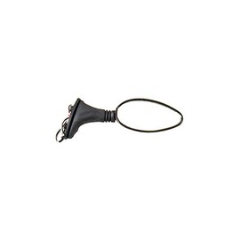 Emgo 20-25161 Black Finish Right Side Fairing Mount Replacement Mirror for Ducati Style
