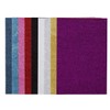 Panduro Craft Felt Set, 10 Sheets Glizer Felt Sheets for