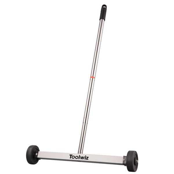Toolwiz Magnetic Pick Up Sweeper 17-inch Heavy Duty Magnet Pickup