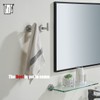 JQK Bathroom Towel Hook Brushed, Coat Robe Clothes Bath Wall