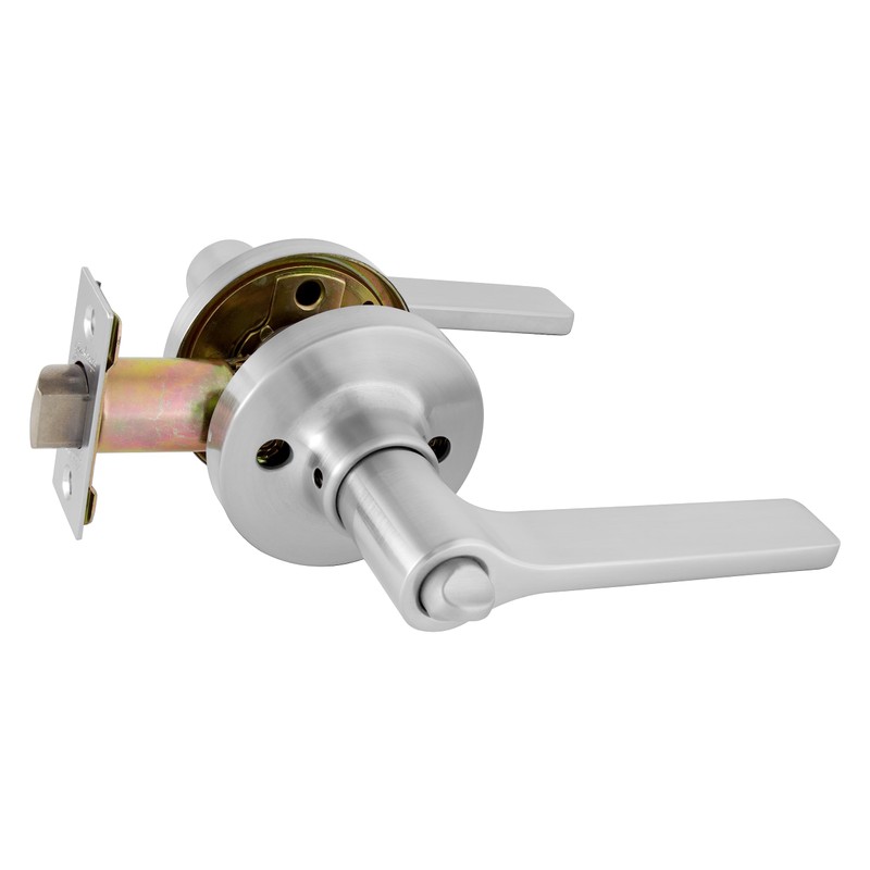 Gainsborough TradePro Adel Privacy Lever Set, Satin Chrome