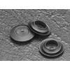 1 1/4" 1.25 inch Black Rubber Plug for Flush Mount