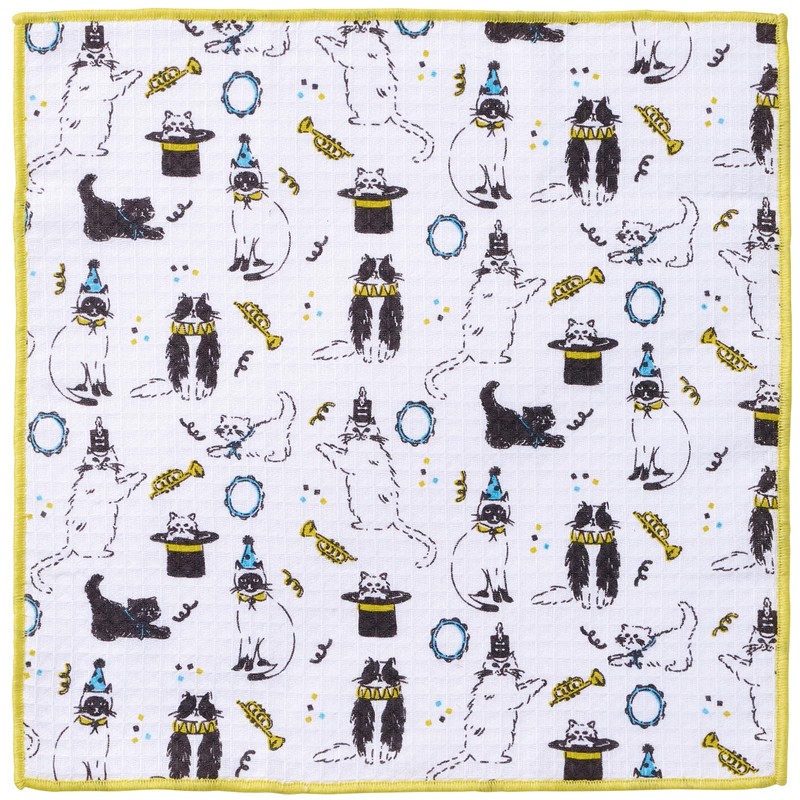 REP Magic Cat Kitchen Cloth YELLOW 566503 Size: Approx. 11.8