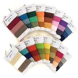 Darning yarn Set Blue and Red Box 48 Color Full Set with Special Package