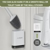 ASOBEAGE Deep Cleaner Toilet Brush: Silicone Toilet Brush with No-Slip