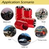 Tire Valve Stem Caps Funny Car Accessories 4-Pack-Aluminum Alloy Rust-Proof