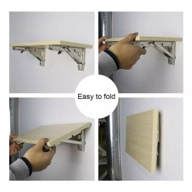 Cerrajes Soporte Ménsula Brazo P/repisa Abatible Plegable Par 35 Cm