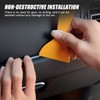 CGEAMDY Car LED Interior Lighting, Car Atmosphere Light Lamp, Soft