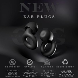 Unisex Sleep Mask - Plus A Pair of Sleep Plugs, Light and Sound Blocking, Soft and Comfortable, The Best Sleep Mask.