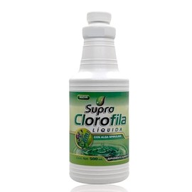 Clorofila Liquida Alga Spirulina 500 Supra