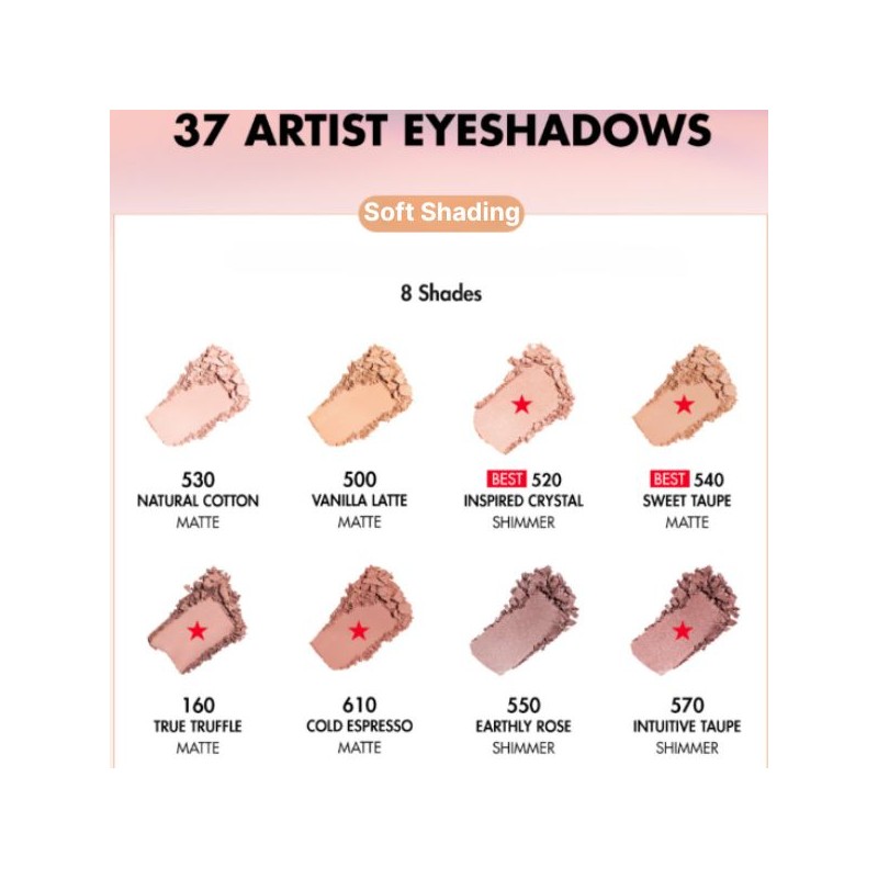 MAKE UP FOR EVER Artist EyeShadow 2g, Shade:650 Humble Honey