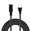 CJP-Geek 8ft 2-Prong Square AC Power Cord Cable Lead Replacement