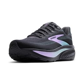Brooks Women’s Ghost 17 Neutral Running Shoe - Grey/Clearwater/Purple - 8.5 Wide