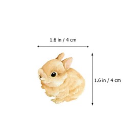 Milisten 47pcs Forest Animals Stickers Autumn Woodland Animals Creature Plant Graffiti Decals Kids Scrapbooking Stickers for Laptop Suitcase Wall Decor