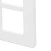 6PCS Dollhouse Windows Miniature Window Frame Ornament 1:12 Scale Dollhouse