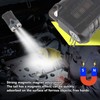 Mini Pocket Keychain Flash Light USB Portable Magnetic Mini Powerful