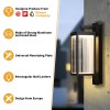Waterproof Exterior Wall Sconce Light Fixture Integrated LED Wall Lamp
