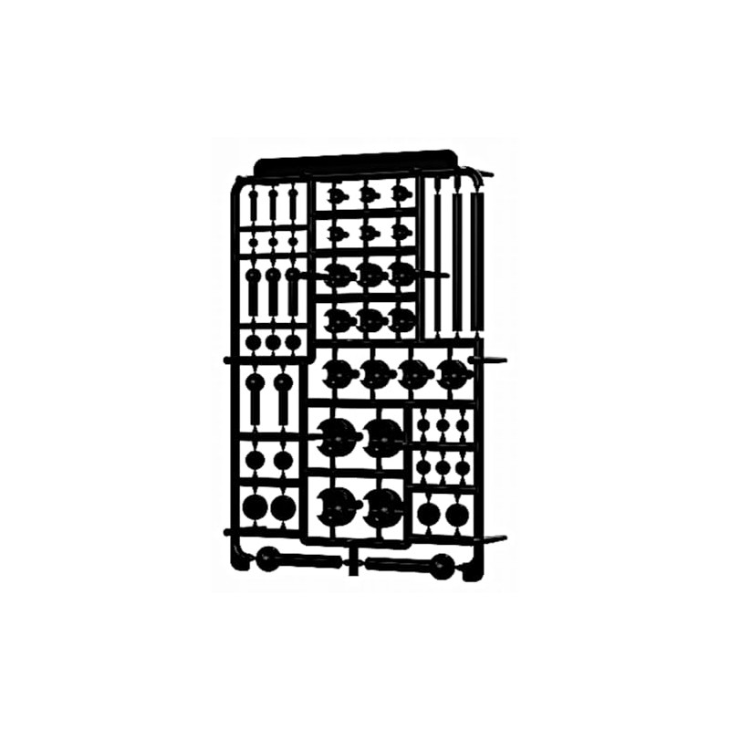 Hobby Base PPC-T131 Joint Technique Ball Joint Double Dark Gray