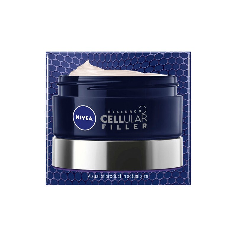 Nivea Hyaluron Cellular Filler Night Cream SPF15 50mL