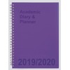 Tiger academic diary 2019-2020 Student Planner twin wire A5 week