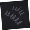 Healvian 500pcs Full Cover Acrylic Nail Tips Cuspate Shape False