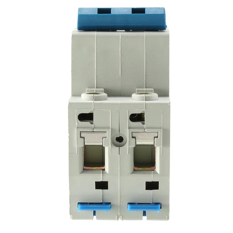 sourcing map 2 Poles 25A 400V Low-voltage Miniature Circuit Breaker