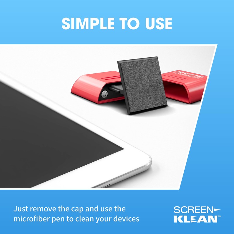 CarbonKlean ScreenKlean Tablet Screen Cleaner - Compatible with iPad, Android
