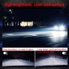 SHENKENUO D3S HID Xenon 6000k Headlight Replacement 2 Bulbs For