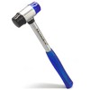 KAIHAOWIN 1.0 inch (25 mm) Rubber Hammer, Plastic Hammer, Combination