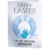 Happy Easter Card For Grandad - Easter Bunny & Easter