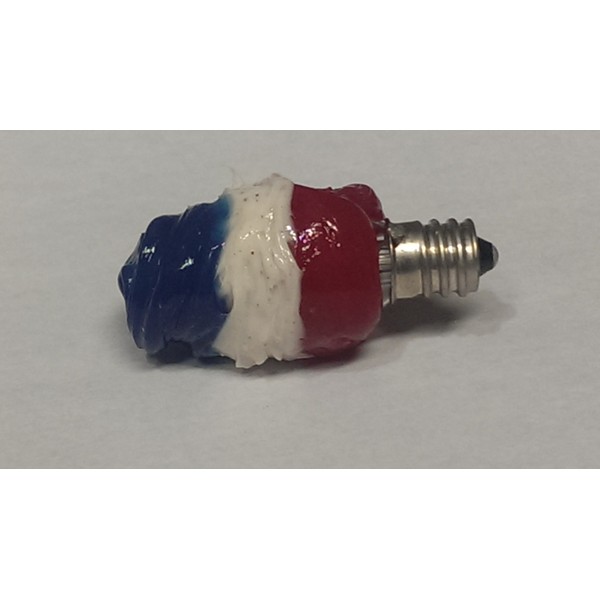 On The Bright Side - Specialty Silicone Bulb - Hand Dipped - Americana - Pack of 2