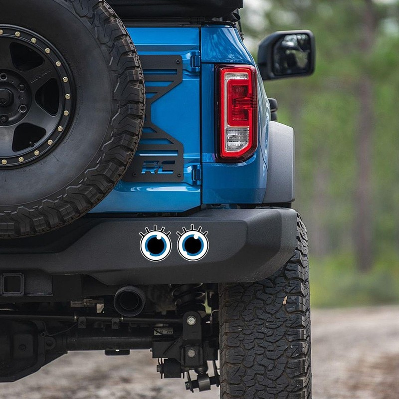 5 Decorative Stickers with Big Eyes, Interesting Stickers, Creative Stickers,