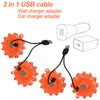 VANCLE USB-C Rechargeable LED Road Flares Roadside Emergency Light, Safety