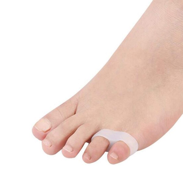 10pcs Gel Little Toe Buddy,Toe Corrector Toe Straightener,Tailor's Bunion Pads - Soft Gel Bunionette Pad Protector Tailors Bunion Pain Relief
